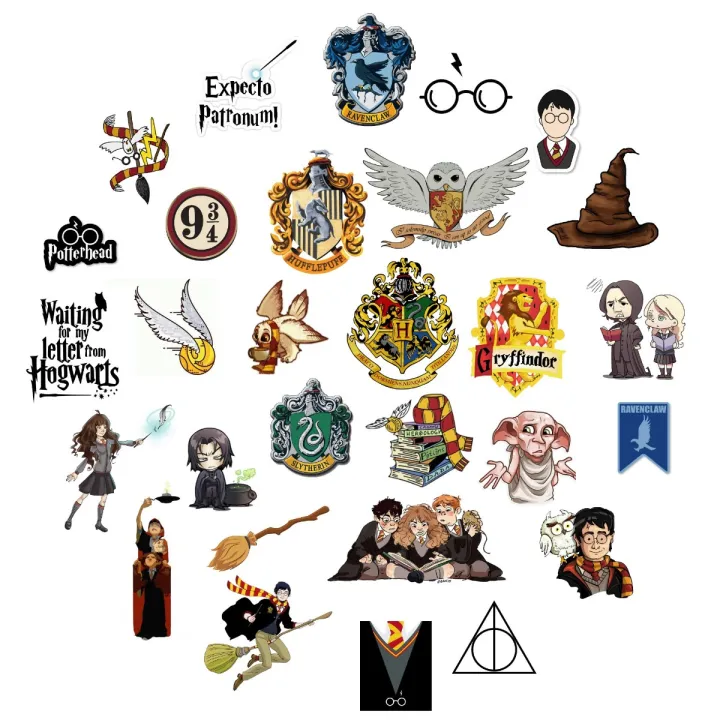 Harry%20Potter%20Stickers%20Decals%20Skateboard,%20Laptop,%20Suitcase,%20Motorcycle%2010/25Pcs%20-%20Image%202