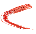 Snow Chains Zip Tie Set Anti-Skid Tire Chains Size-Adjustable, 10 PCS. 