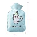 Mini Cute Hot Water Bottle Bag for Toddlers Shoulder Hand Warmer Heat Pack Warm Belly Instant Hot Pack Winter Water Heating Pad. 