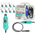 Electric Grinding Engraving Machine, Digital Craft LRUXOR Style Mini Dremel Rotary Tool Kit with 163 pcs accessories grinds for cutting drilling of die grinder electric polishing Rotary Tool  (3 mm). 