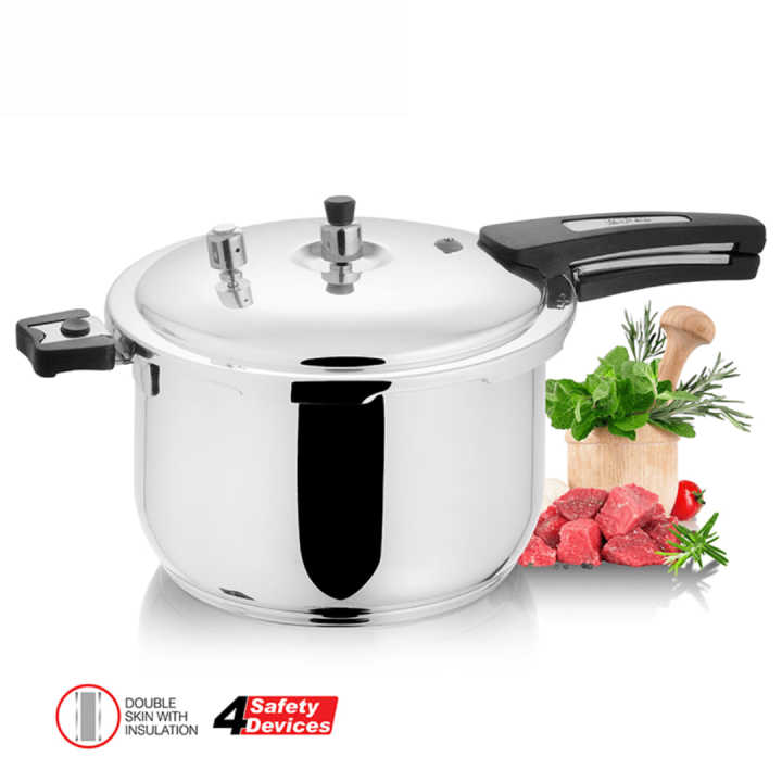 Alpha%20Pressure%20Cooker%20Stainless%20Steel%20Double%20bottom%20heavy%20weight%20cooker%20Capacity%20(12%20Liter).%20-%20Image%202