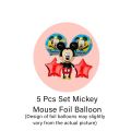 Micky Mouse Happy Birthday Theme Decoration for Girls & Boys | Pack of 78 Pcs. 