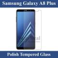 Samsung Galaxy A8 Plus Tempered Glass Screen Protector Premium High Quality Polish Glass For Samsung Galaxy A8 Plus. 