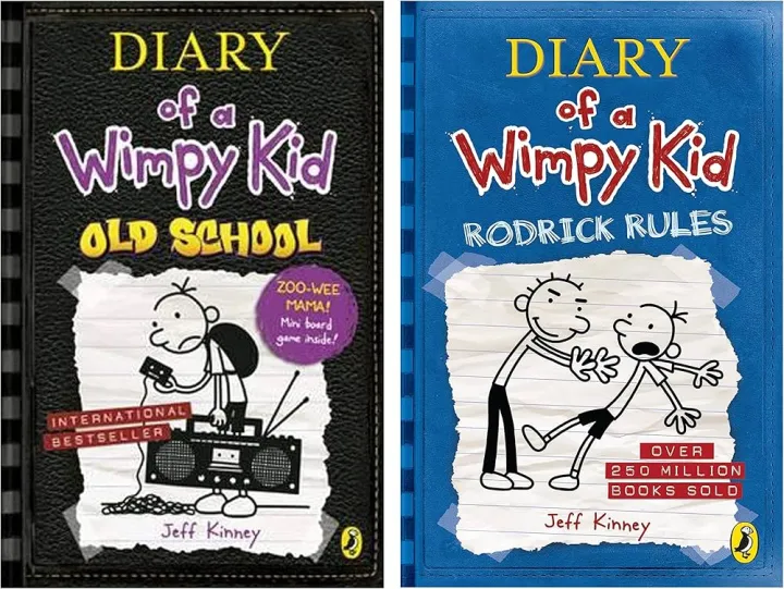Buy Diary of a Wimpy Kid: Old School (Book 10)+Diary of a Wimpy Kid ...
