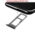 Samsung Galaxy S8 SIM Tray Sim Jacket Sim Slot Sim Door - Black. 