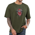 Drop Shoulder T-Shirts for Men, Export Quality Soft And Stretchable Poly-Cotton, Round Neck Half Sleeves Regular Fit Simple Basic Plain T-Shirt, Unisex, 180GSM.. 