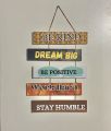 Wooden | Wall Hanging | Quotes & Rules – Decorative Home | Office Kitchen & Bathroom Wall Decoration by Woodland Furniture. 