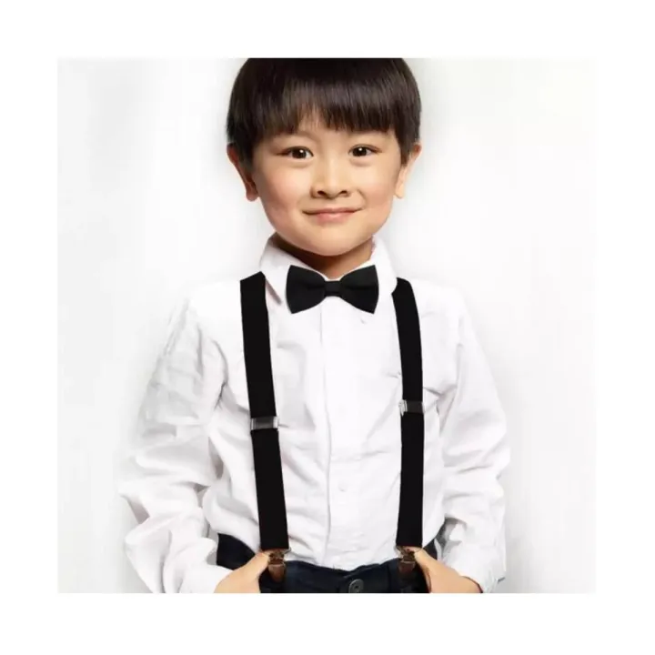 Imported%20Made%20Adjustable%20Suspenders%20Gallus%20With%20Bow%20Tie%20For%20Kids%20Stretchable%20Elastic%20-Assorted%20Colors%20-%20Image%204
