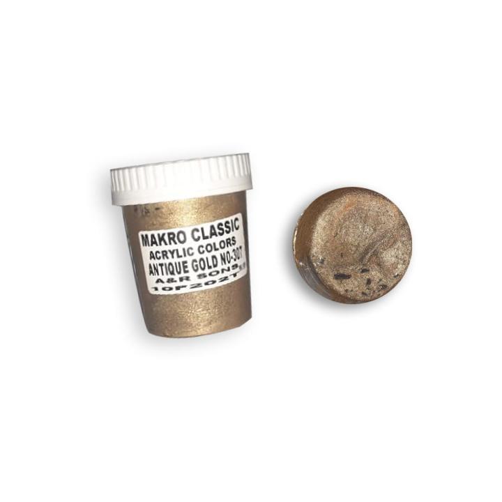 Makro Classic Acrylic All Metallic Color Paint 100 gram