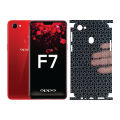 Oppo F7 Back Paper Glitter 360 GLT530 Sami-Transperent Sheet Anti-stain Full Covering Wrap Cover. 