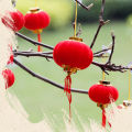 Lantern Decor Decorative Spring Festival Hanging Lantern Decor. 