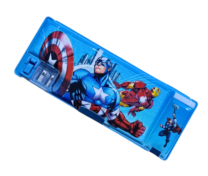 Fancy Magnet Geometry Box (Pencil Box) with Mini Sharpner for kids