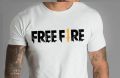 Free Fire Printed Cotton Tshirt Casual Tshirt And Boys & Mens. 
