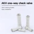 Non Return Check Valve One Way Air Check Valve 4mm 6mm 8mm 10mm pneumatic AKH4/AKH6/AKH8/AKH10/AKH12. 