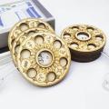 LED Light Base Pedestal Wooden Display Base Stand for 3D Crystals Vase. 