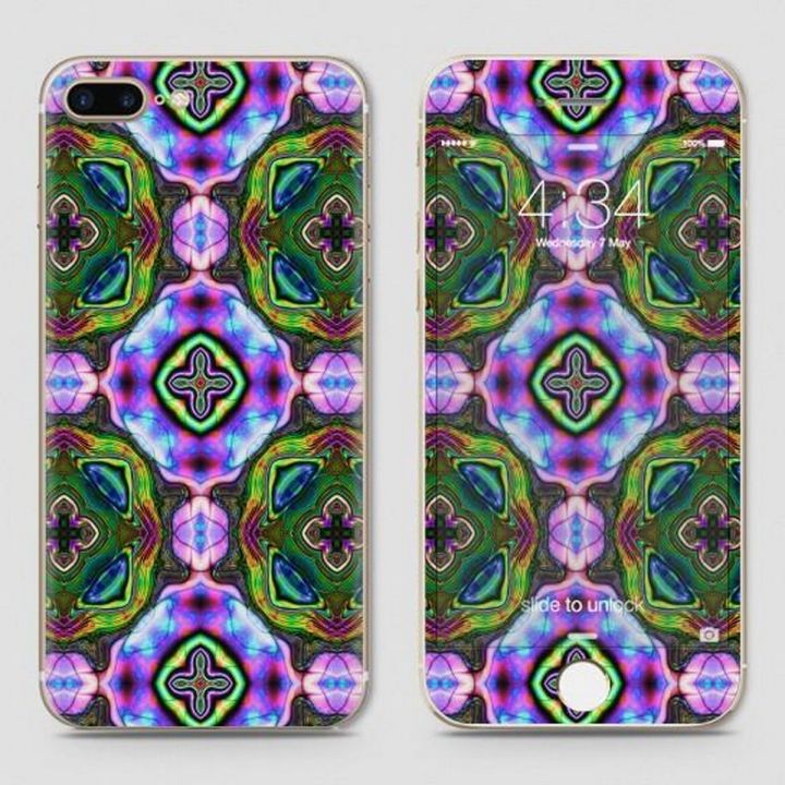 iPhone 8 Plus Skin - SkinLee HQ Vinyl Skin Wrap (Not Cover) - Source Of Creativity Bold - SKINLEE-342-2-45-73