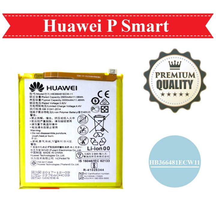 Huawei P Smart Battery HB366481ECW11 For Huawei P Smart - 3000mAh FIG-LX1, FIG-LA1, FIG-LX2, FIG-LX3, FIG-TL10, FIG-AL10