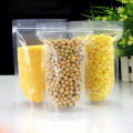 Pack of 6 Standup Pouch Bags , Resealable ziplock Stand Up Drink Bags Pouches , Snack Packing Bags 5.5x10 Inches. 