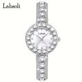Labaoli Women's Watch Luxury Rhinestone Quartz Watch Elegant Waterproof Fashion Analog Bracelet Wrist Watch. 