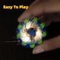 Kids Battle Top Firework Spinner, Fireworks Fingertip Gyro,Handheld Fireworks Gyroscope,Luminous Spinning Top Toy,Creative Collision Sparks Light up Toy for Kids. 