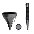 Engine Refueling Funnel with Filter for Car Truck Motorcycle Oil Gasoline Filling Strainer Telescopic Catheter Funnels Tool. 