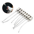 1Pcs Stainless Steel Birds Feeding Syringe Tube Nozzle Rats and Mice/Parrots/Birds/Poultry/Pets Elbow Gavage Needles. 
