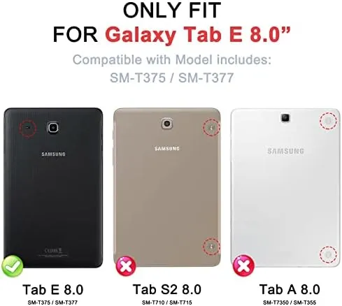 Samsung Galaxy TAB E Case For Samsung Galaxy TAB E T377