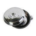Alpha Stainless Steel Hot pot Rex Steel lid With lock. 