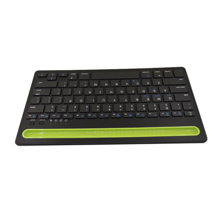 Wireless%20Bluetooth%20Keyboard%20with%20Phone/Tablet%20Holder%20Slot%20%7C%20Slim%20Ergonomic%20Design%20%7C%20Rechargeable%20Battery%20%7C%20Multi-Device%20Pairing%20%7C%20Silent%20Keys%20%7C%20Compatible%20with%20Android%20iOS%20Windows%20Mac%20%7C%20Portable%20&%20Lightweight%20%7C%20Ideal%20for%20Office%20&%20Travel%20Use%20-%20Image%202