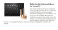 Samsung  Wireless Keyboard with Touch Pad For Smart TV and computing, Can connect upto 3 devices at a Time. 