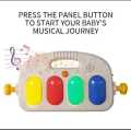 Imported 3 in 1 Play Mat Musical Piano Newborn Baby Playing Mat Blanket Activity Fitness Gym Carpet Toys with Hanging Infant Toddler. 