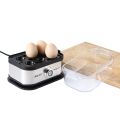 Kolax Egg Bolier / Single Layer / Double Layer 3 in 1 Electric Egg Boiler/Poacher/Cooker Vegetable Streamer- 7-14 eggs Capacity  - White. 