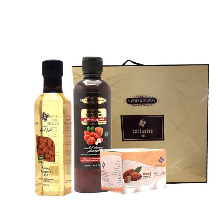 SAC%20Almond%20Care%20%C2%A0+%20Sweet%20Almond%20Oil%20250ml%20+%20Almond%20Shampoo%20400ml%20+%20Almond%20Petroleum%20Cream%20-%20Image%202