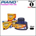 Piano Fountain Pen Ink 60ml – Pack of 1 Bottle. 