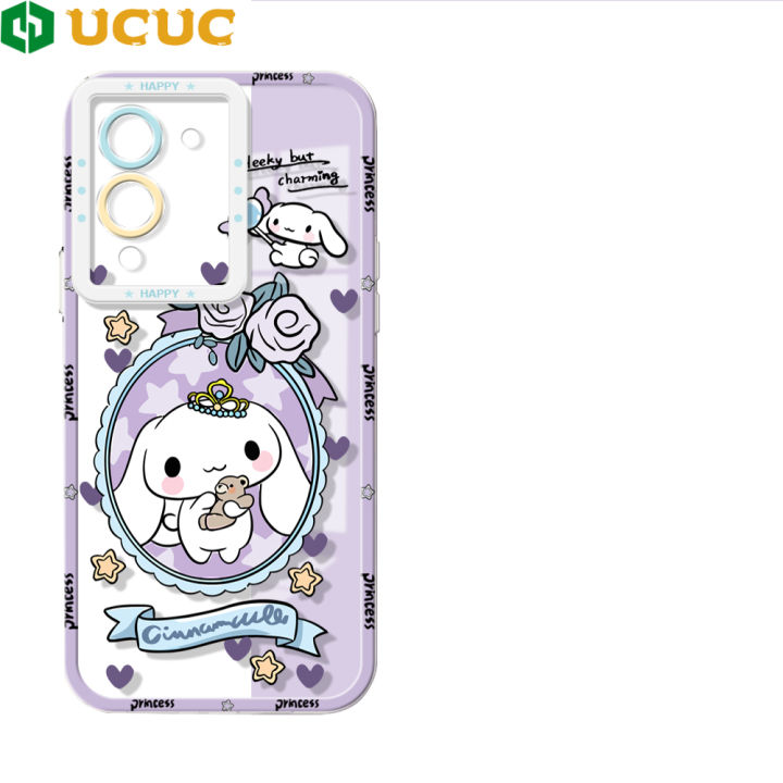 UCUC for Infinix Note 12 G96 Back Cover Cute Kuromi Transparent TPU Ultra Thin Soft Phone Cases