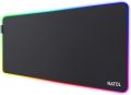 Mouse pad Gaming XXL  NATOL RGB NT-MP02 Extended Large Mouse Mat with 12 Light Effects, Non-Slip Rubber Base, Smooth Surface, for Keyboard & Mouse 31.5 x 11.8 inches. 