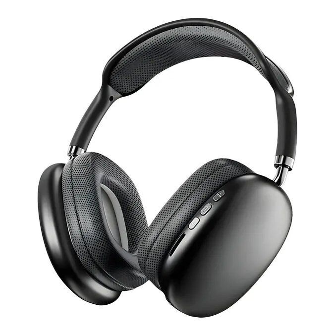 P9 Wireless Bluetooth Headphones - HiFi Stereo Over-Ear Headset With Built-in Mic, Long Battery Life & Comfortable Fit - Sports Headphones for iPhone, Tablet, PC