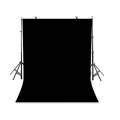 5x9ft Black Screen Key Backdrop Soft Pure Black Studio Background ID Photo Photography Backdrop Photo Backdrops Customized Studio Photography Backdrop Background Studio. 