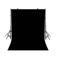 5x9ft Black Screen Key Backdrop Soft Pure Black Studio Background ID Photo Photography Backdrop Photo Backdrops Customized Studio Photography Backdrop Background Studio. 