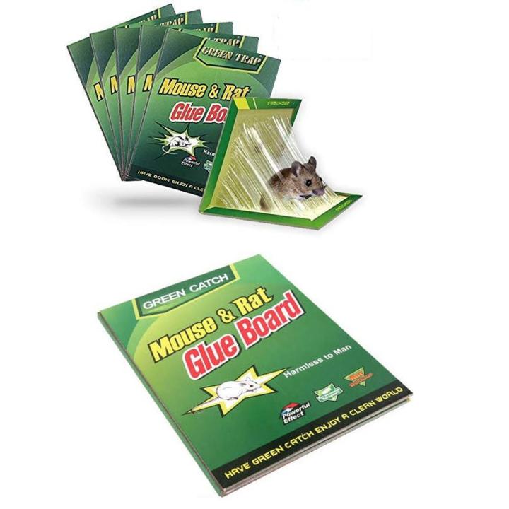 Pack of 4 Reusable Expert Catch Mouse & Rat Glue Trap چوہوں کیلۓ