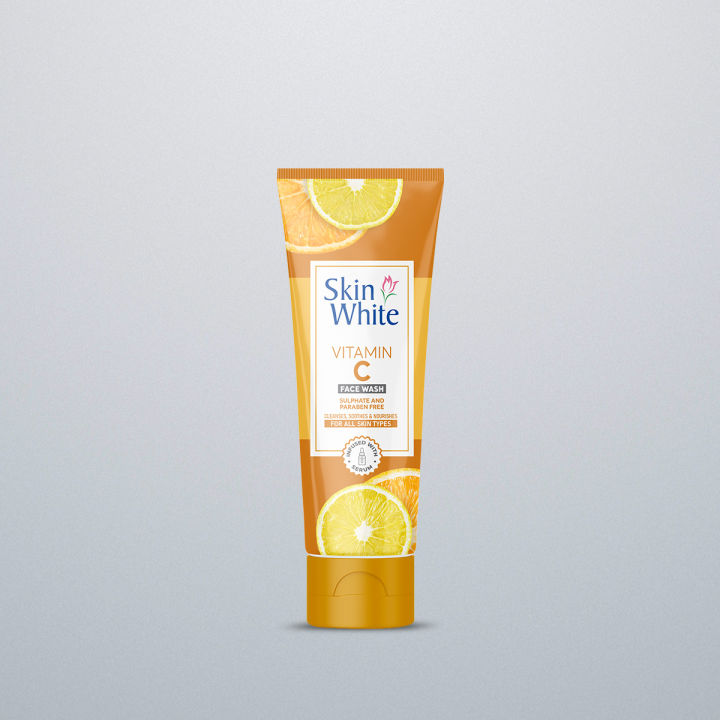 Skin White Vitamin C Face wash (Sulphate & Paraben Free) 50gm