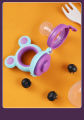 Baby Pacifier Fruit Shaped for babies Nipple Chew Juice Pacifier Fruit Feeding Fresh Food Feeder Silicone Teething Ring Baby Food Soother Accessories | Random Color In Box Packaging. 