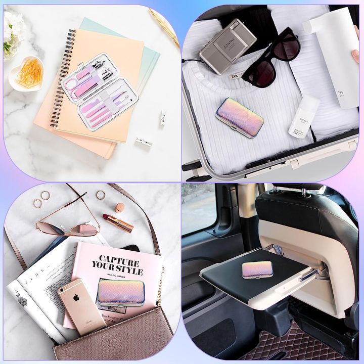 Manicure%20Set%20Women%20Nail%20clippers%20Set%20Fashion%20Nail%20Care%20Tools,%20Professional%20Stainless%20Steel%20Pedicure%20Manicure%20Set%20with%20Travel%20Leather%20Girls%20Grooming%20Kits%20-%20Image%205