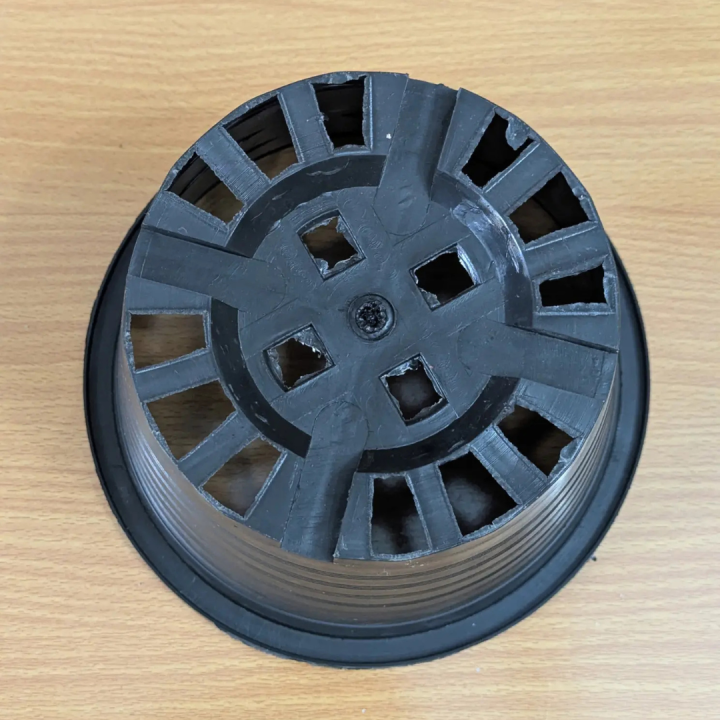 Black Bucket Pot Set of 6