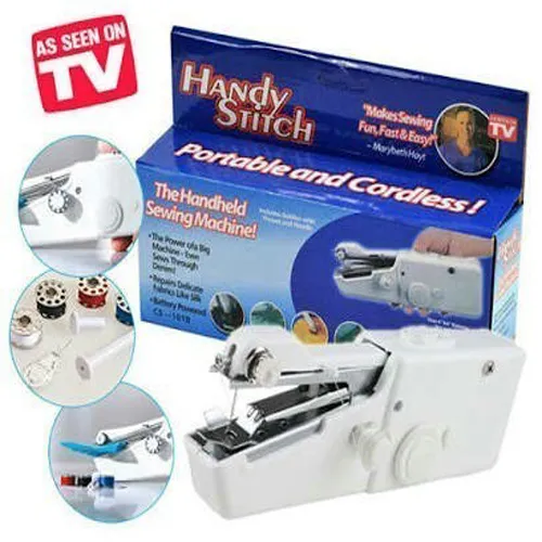 Handheld Mini Stitch Machine for Home Hand Stitch Portable Electric Sewing Machine/Handy Stitch Stapler Portable Machine