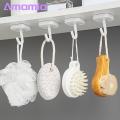 Adjustable 90 Degree Hook Strong Adhesive Wall Hooks for Kitchen Bathroom No Drilling Needed Holds Heavy Items Set of 4. 