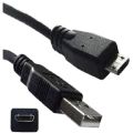 Charging Cable for PS4 Controller - Black. 
