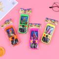 Orange Mobile Water Ring Game Toy – Handheld Water Toss Game for Kids, Portable Retro Water Game, Stress Relief Toy. 