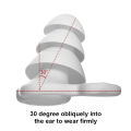1pair Anti Noise Silicone Earplugs Swimming Ear Plugs Isolation Interference For Work Sleeping Surf Soft Comfort Ear Protector. 