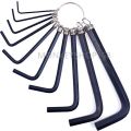 L key Set Tera Hex Tool Set 10 Pcs (1.5mm,2mm,2.5mm,3mm,4mm,5mm,5.5mm,6mm,8mm,10mm). 